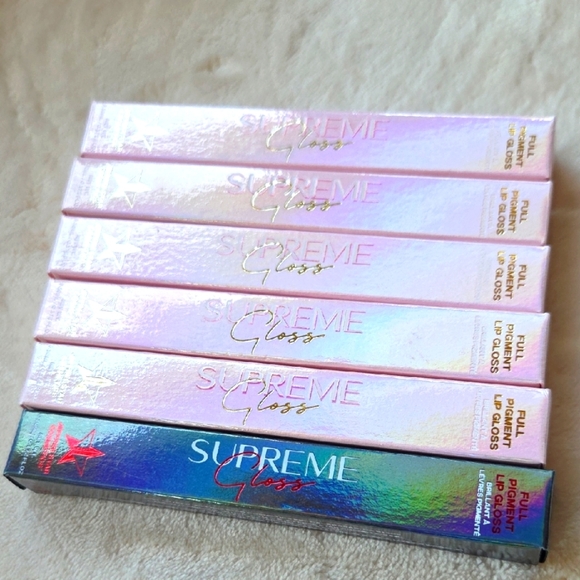 Jeffree Star Supreme Gloss Collection - Iridescent and Multicolor $20each$75all - Picture 1 of 6